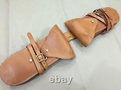 Light horse WWI Leather saddle wallets (reproduction)