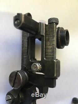 Lithgow SMLE No1 Mk3 WW1 WW2 Marksman Rifle Target Aperture Sight And Mount