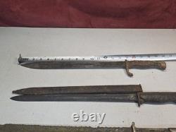 Lot Of 3 World War 1 & 2 Bayonets
