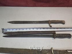 Lot Of 3 World War 1 & 2 Bayonets