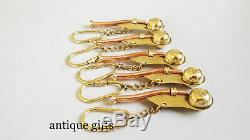 Lot Of 50 Pc Gift Nautical Solid Antique Brass Whistle Pocket Tool Keyring Style