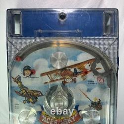 Louis marx 1974 Famous World War One Aces Of The Sky Pinball Machine Toy Pin