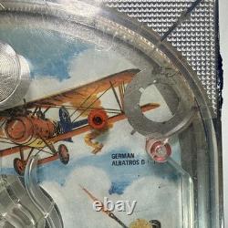 Louis marx 1974 Famous World War One Aces Of The Sky Pinball Machine Toy Pin
