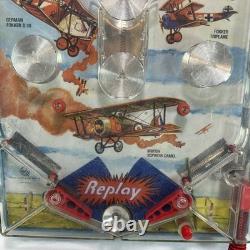 Louis marx 1974 Famous World War One Aces Of The Sky Pinball Machine Toy Pin