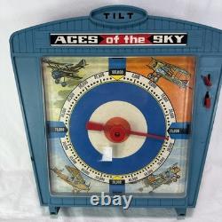 Louis marx 1974 Famous World War One Aces Of The Sky Pinball Machine Toy Pin