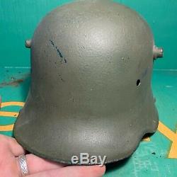 Lovely Original WW1 German M16 Helmet Shell