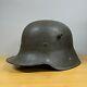 M16 German WW1 WWI Helmet Signed Note Recieved @ Dugouts via French Soldier ET64