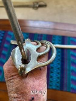 M1902 US ARMY OFFICER DRESS SWORD, M. C. LILLEY 32 blade USA made