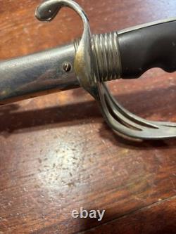 M1902 US ARMY OFFICER DRESS SWORD, M. C. LILLEY 32 blade USA made