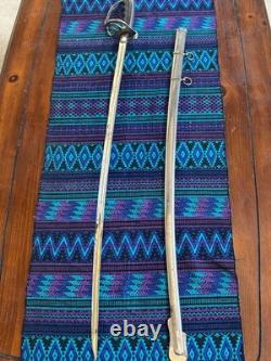 M1902 US ARMY OFFICER DRESS SWORD, M. C. LILLEY 32 blade USA made