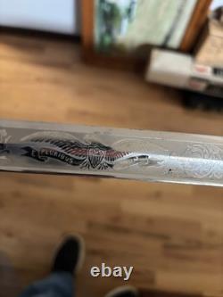 M1902 US ARMY OFFICER DRESS SWORD, M. C. LILLEY 32 blade USA made