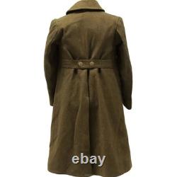 M1912 U. S. Army WWI Winter Coat, World War Green Wool Overcoat Reproduction Coat