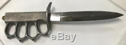 M-1918 WWI Trench Knife Kiffe, Japan Stainless Steel Blade