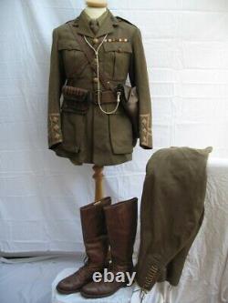 Magnificent Original Officers WWI Royal Engineers Captain Complete Uniform