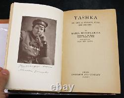 Maria Botchkareva YASHKA Exile Woman Soldier 1919 1st ED withDJ WWI World War 1