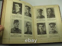 McGILL University WW1 HONOUR ROLL 1914 1918 Original 1926 Hard Cover Book RARE