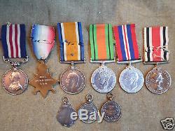 Medal Group Ww1 &ww2 And Beyond To 40857 S. F. Godden -royal Artillery -lower £