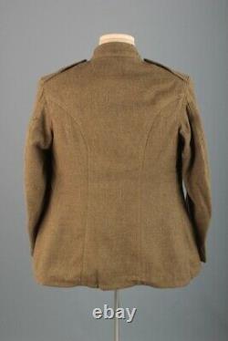 Men's 1917 WWI US Army Wool OD Tunic Med 40 WW1 Vtg Uniform Jacket
