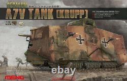 Meng Model 1/35 TS-017 German A7V Tank (Krupp) Rare