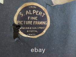 Military -1920 WWI Soldier War Poster Original 19x 23