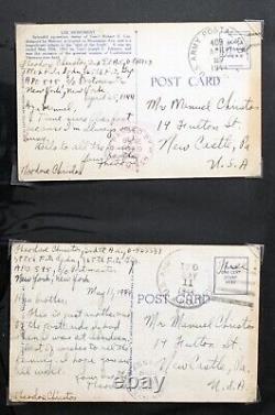 Military Collection WWI & II Censored, Free, Real Photo PPC SEE VIDEO ZAYIX mil8