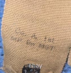 Mills WWI US Army M1910 10 Cartridge AMMO BELT 1916 Co A 1st Mp Battalion Mst