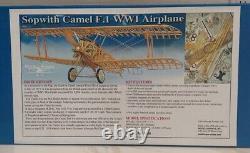 Model Expo Modelairways MA1030 SOPWITH CAMEL F. 1 WWI Airplane, Wood & Metal 116