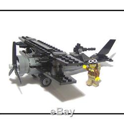 NEW? Lego WWI Airplane Gun Biplane Air Plane And 8803 Series 3 Pilot Minifig