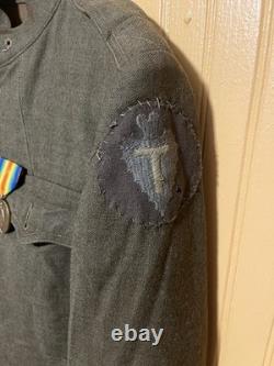 Named WW1 36th Infantry Uniform Grouping, WIA