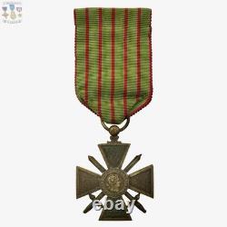 Named Wwi French Croix De Guerra Medal Us Army Cpl. William K. Mitchell Engraved