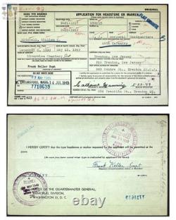 Named Wwi French Croix De Guerra Medal Us Army Cpl. William K. Mitchell Engraved