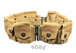 Named Wwi Wwii Us Army Officers M1910 Infantry Field 10 Pocket Ammo Mills Belt