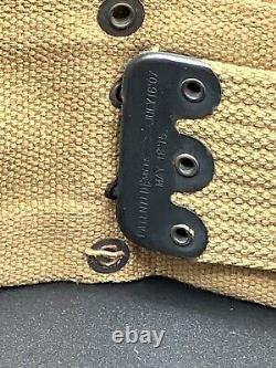 Named Wwi Wwii Us Army Officers M1910 Infantry Field 10 Pocket Ammo Mills Belt