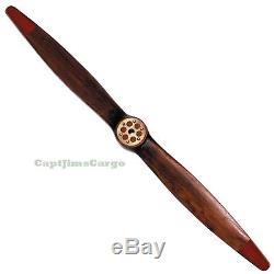 New Vintage WWI Aircraft Wooden Airplane Propeller 73 Authentic Models Prop