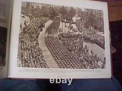 OFFICIAL USA PICTURES of WORLD WAR, 4 Vols #2196 SEPIA TONE PICS WWI circa 1921