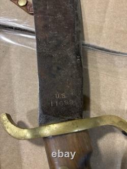 OLD Pre WWI US Army Hospital Corps Springfield Armory Bolo Knife 1909