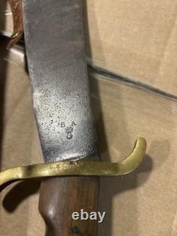 OLD Pre WWI US Army Hospital Corps Springfield Armory Bolo Knife 1909