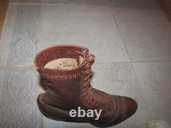 ORIGINAL 1910'S WW1 Era ABERCROMBIE & FITCH NURSE'S FIELD Leather Boots