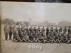 ORIGINAL 1918 Texas A & M College Army Signal Corps & Radio Mechanics Photo