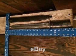 Original Ww1 Butcher Sawback Dagger Bayonet Set Made By C. G. Haenel Rare Suhl