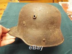 Original Ww1 German M16 Helmet With Provenance And Capture Details