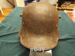 Original Ww1 German M16 Helmet With Provenance And Capture Details