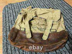 ORIGINAL WW1 US CANVAS BAG with Original Canvas Carrying Strap