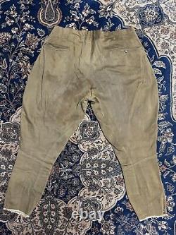 ORIGINAL WW1 US Doughboy Breeches with Cavalry Leggings/Gaiters (GREAT SHAPE)