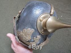 Original Wwi German Prussian M1915 Pickelhaube Helmet