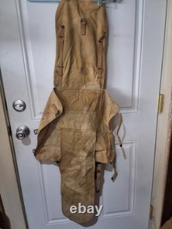 ORIGINAL WWI Haversack/Backpack, US Army WW1 M1910 Khaki 1918 Named ORIGINAL WWI Haversack/Backpack, US Army WW1 M1910 Khaki 1918 Named