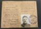 ORIGINAL WWI Military Criminal CID Karl Detzer ID CARD Museum Prevost AEF Army