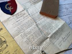 ORIGINAL WWI US AEF DOUGHBOY LOT 139th FIELD ARTILLERY 38TH DIVISION