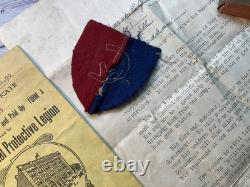 ORIGINAL WWI US AEF DOUGHBOY LOT 139th FIELD ARTILLERY 38TH DIVISION