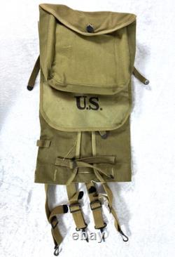 ORIGINAL WWI US ARMY M1910 HAVERSACK P. B. &CO. 1918 DATED COMPLETE With UNIT MARK